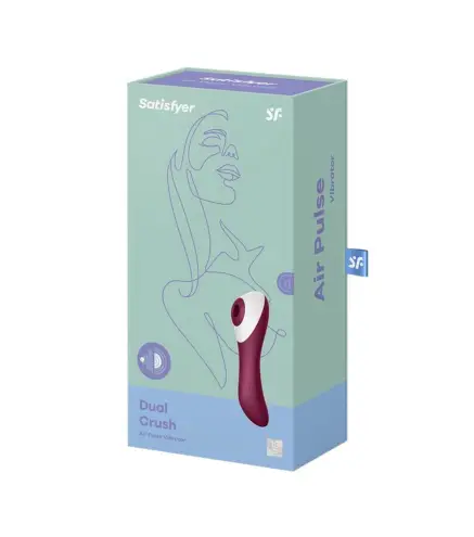 SATISFYER DUAL CRUSH VIBRADOR DE AIRE 1UN
