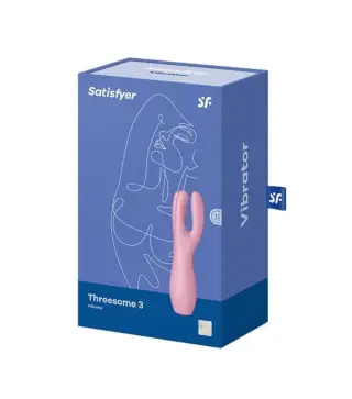 SATISFYER THREESOME 3 VIBRADOR ROSA 1UN