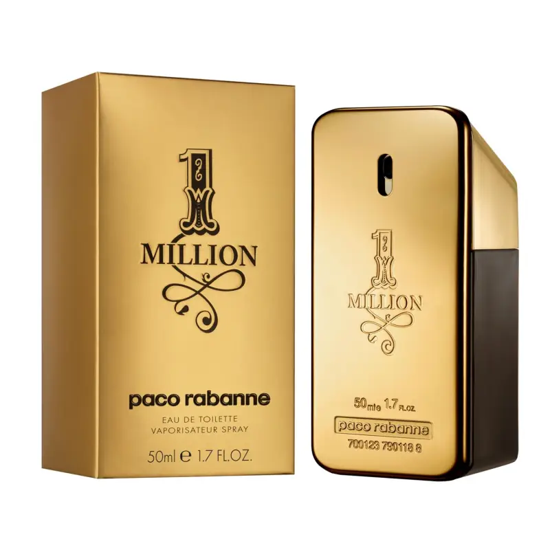 PACO RABANNE 1 MILLION EAU DE TOILETTE 50ML VAPORIZADOR PACO RABANNE 1 MILLION EAU DE TOILETTE 50ML VAPORIZADOR