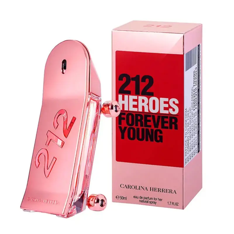 CAROLINA HERRERA 212 HEROES FOREVER YOUNG EAU DE PARFUM 50ML VAPORIZADOR CAROLINA HERRERA 212 HEROES FOREVER YOUNG EAU DE PARFUM 50ML VAPORIZADOR