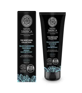 NATURA SIBERICA THE NORTHERN COLLECTION MASCARILLA FACIAL LIMPIADORA BLACK 60ML