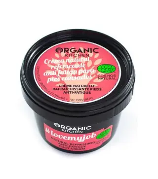 ORGANIC KITCHEN LOVEMYJOB CREMA DE PIES ANTI-FATIGA NATURAL 200ML