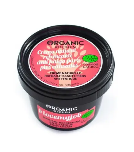 ORGANIC KITCHEN LOVEMYJOB CREMA DE PIES ANTI-FATIGA NATURAL 200ML