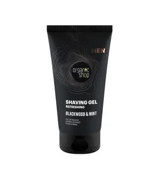 ORGANIC SHOP MEN BLACKWOOD GEL DE AFEITADO REFRESCANTE 150ML