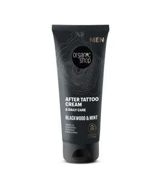 ORGANIC SHOP MEN BLACKWOOD CREMA DIARIA POST TATTOO 75ML