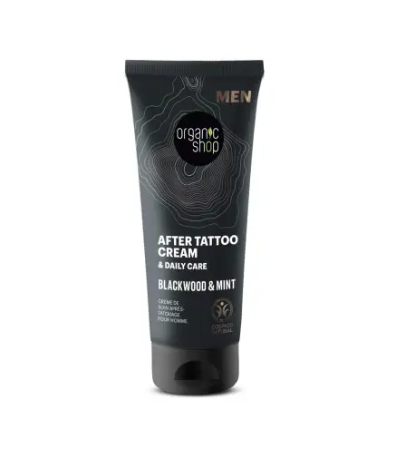 ORGANIC SHOP MEN BLACKWOOD CREMA DIARIA POST TATTOO 75ML