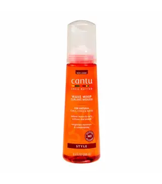 CANTU SHEA BUTTER CURLING MOUSSE WAVE WHIP 248ML