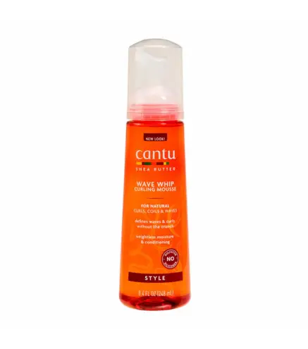 CANTU SHEA BUTTER CURLING MOUSSE WAVE WHIP 248ML