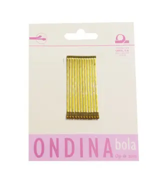 EUROSTIL ONDINA CLIPS 50MM BOLA BRONCE 12UN