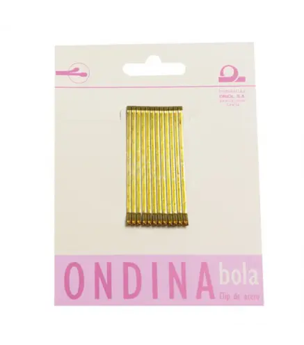 EUROSTIL ONDINA CLIPS 50MM BOLA BRONCE 12UN