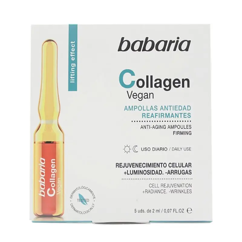 BABARIA COLLAGEN TRATAMIENTO ANTI-EDAD AMPOLLAS 5UN BABARIA COLLAGEN TRATAMIENTO ANTI-EDAD AMPOLLAS 5UN