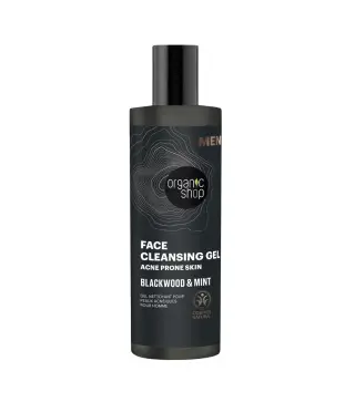 ORGANIC SHOP MEN BLACKWOOD GEL LIMPIADOR ANTI-ACNE 200ML