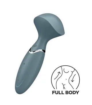 SATISFYER MINI WAND-ER VIBRADOR STONERGREY 1UN