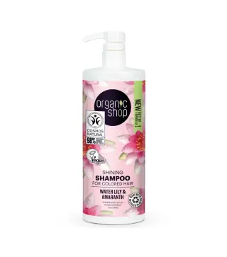 ORGANIC SHOP WATER LILY CHAMPU CABELLO TEÑIDO 1000ML