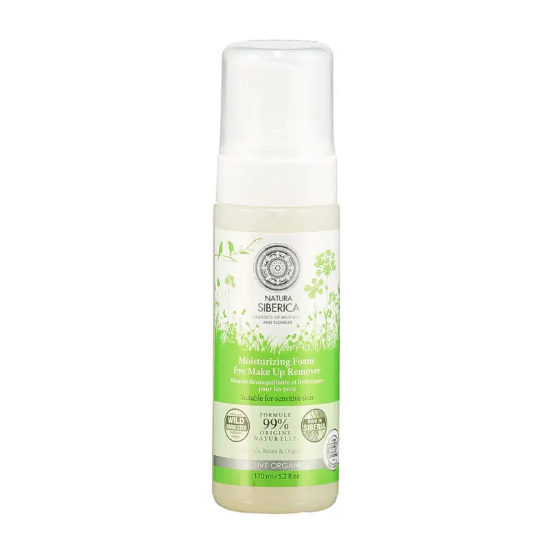 NATURA SIBERICA MOISTURIZING ESPUMA DESMAQUILLANTE PIEL SENSIBLE 170ML