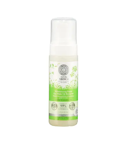 NATURA SIBERICA MOISTURIZING ESPUMA DESMAQUILLANTE PIEL SENSIBLE 170ML