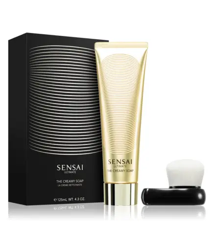 SENSAI ULTIMATE THE CREAMY SOAP 125ML + CEPILLO 1U.