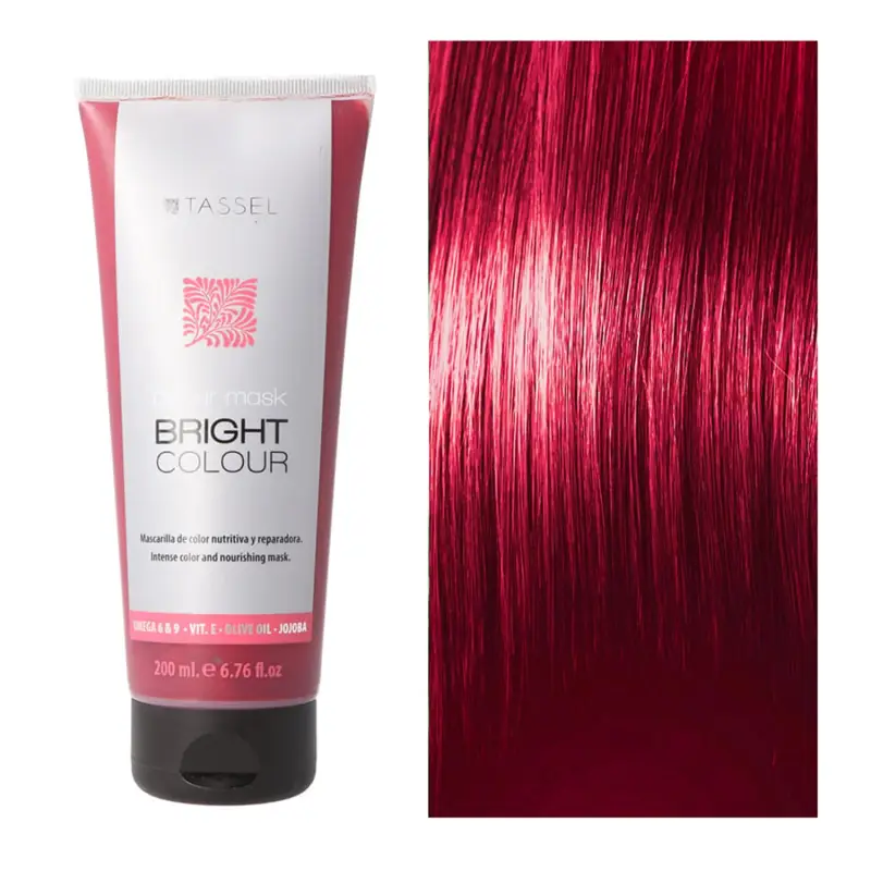 EUROSTIL BRIGHT COLOUR MASCARILLA CAPILAR COLOR ROJO 1UN EUROSTIL BRIGHT COLOUR MASCARILLA CAPILAR COLOR ROJO 1UN