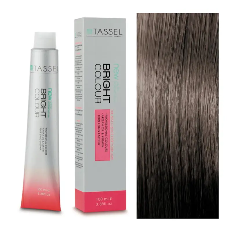 EUROSTIL BRIGHT COLOUR TINTE 6.1 RUBIO OSCURO CENIZA 1UN