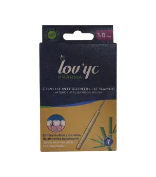 LOVYC BAMBU CEPILLO INTERDENTAL CAJA 1UN