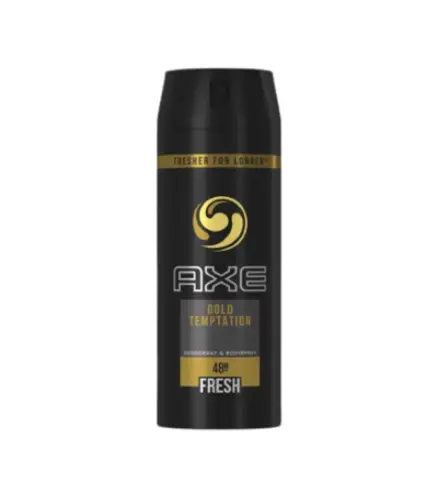 AXE GOLD TEMPTATION DESODORANTE 150ML VAPORIZADOR