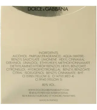 DOLCE GABBANA THE ONE D&G EAU DE PARFUM 30ML VAPORIZADOR