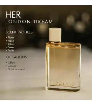 BURBERRY HER LONDON DREAM EAU DE PARFUM 50ML VAPORIZADOR