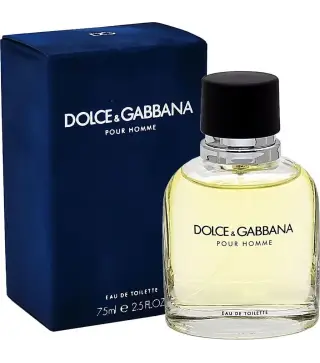 DOLCE GABBANA POUR HOMME EAU DE TOILETTE 75ML VAPORIZADOR