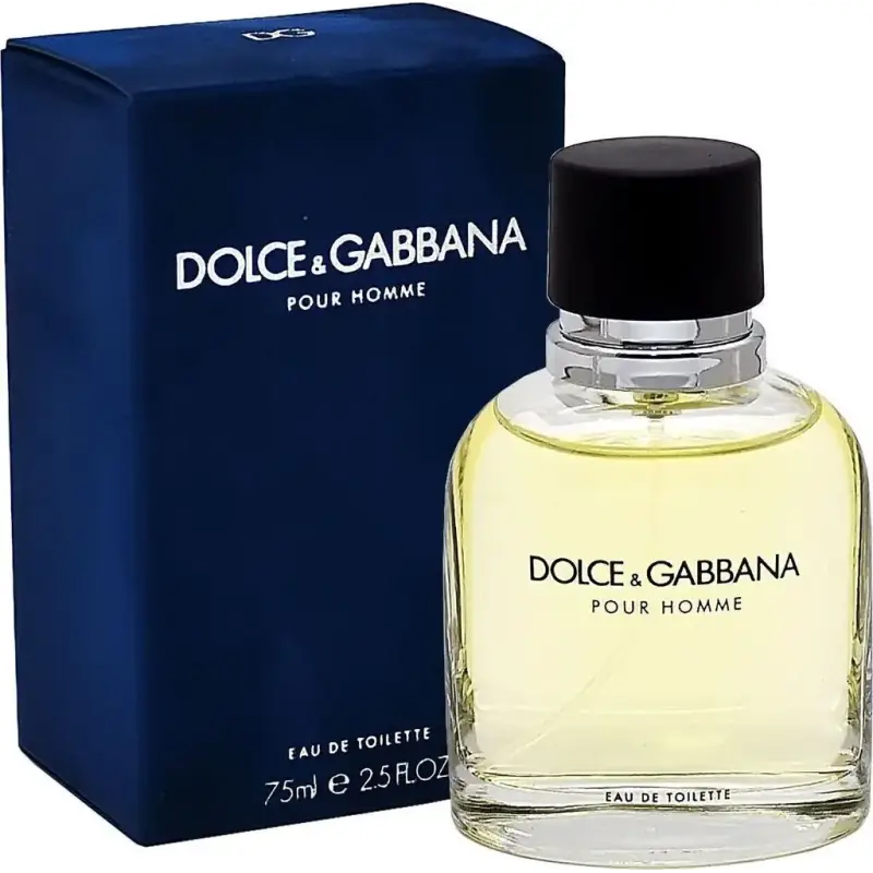 DOLCE GABBANA POUR HOMME EAU DE TOILETTE 75ML VAPORIZADOR
