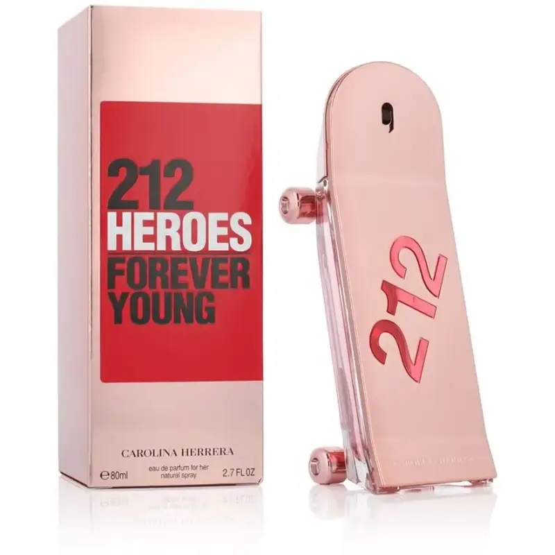 CAROLINA HERRERA 212 HEROES FOREVER YOUNG EAU DE PARFUM 80ML VAPORIZADOR