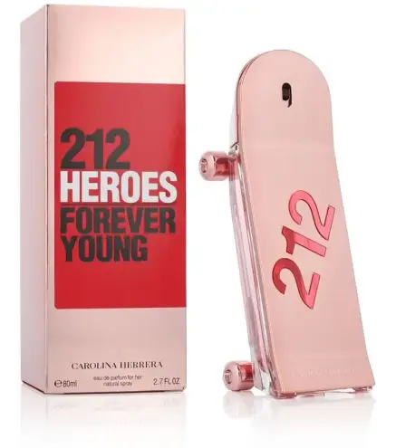 CAROLINA HERRERA 212 HEROES FOREVER YOUNG EAU DE PARFUM 80ML VAPORIZADOR