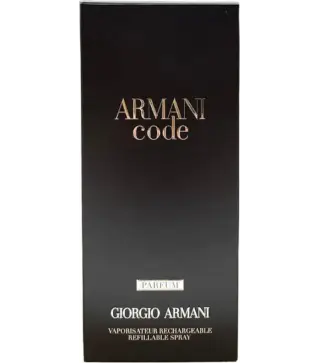 GIORGIO ARMANI CODE PARFUM RECARGABLE 125ML VAPORIZADOR