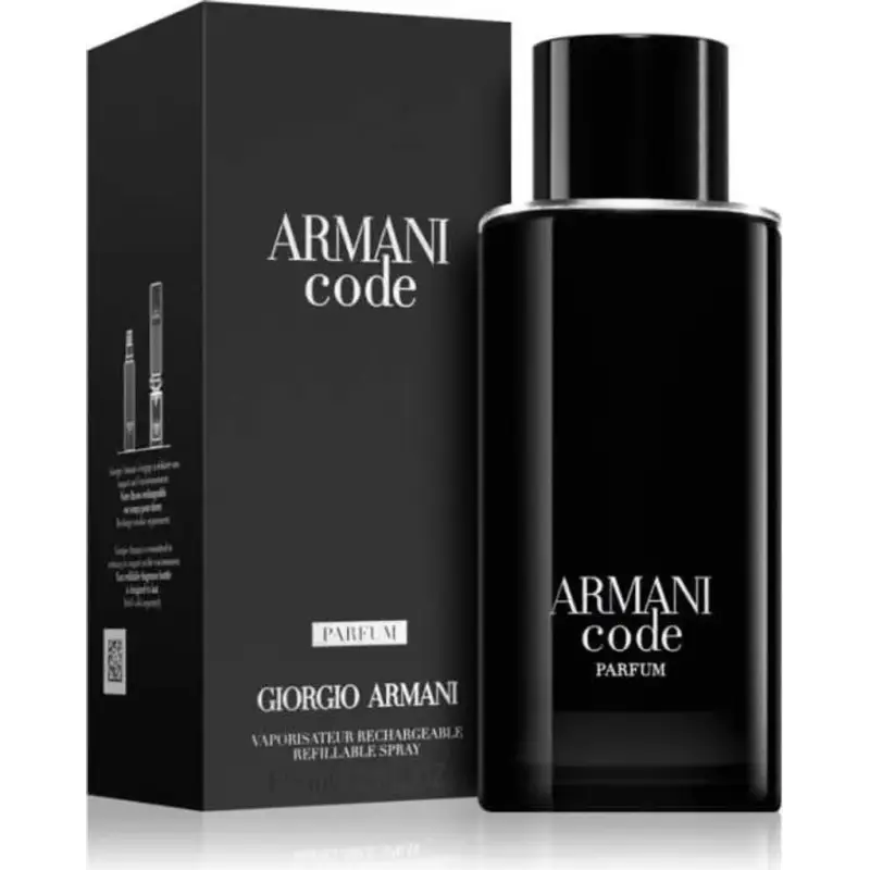 GIORGIO ARMANI CODE PARFUM RECARGABLE 125ML VAPORIZADOR