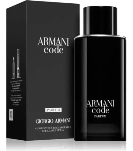 GIORGIO ARMANI CODE PARFUM RECARGABLE 125ML VAPORIZADOR