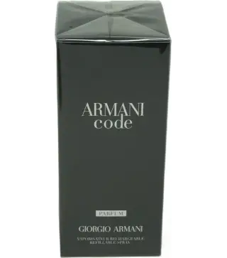 GIORGIO ARMANI CODE PARFUM RECARGABLE 125ML VAPORIZADOR