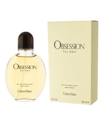 CALVIN KLEIN OBSESSION EAU DE TOILETTE FOR MEN 125ML VAPORIZADOR