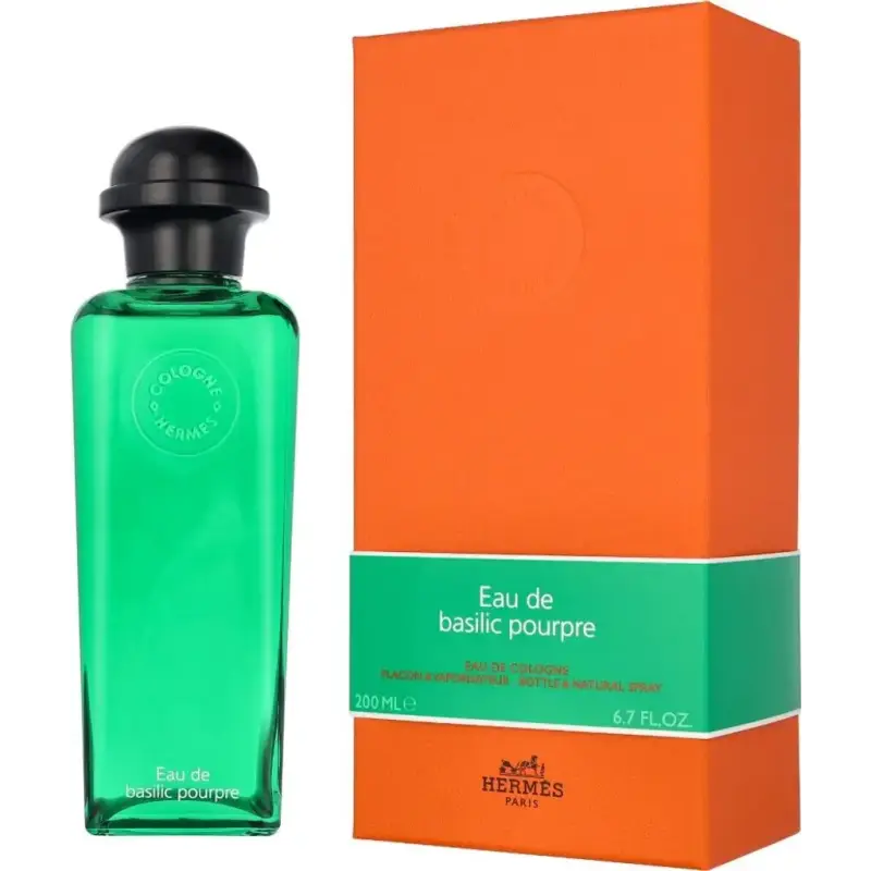 HERMES EAU DE BASILIQUE POURPRE EAU DE COLOGNE 200ML