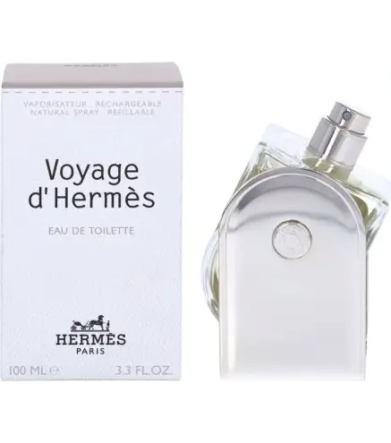 HERMES PARIS VOYAGE EAU DE TOILETTE RECARGABLE 100ML VAPORIZADOR