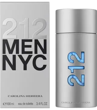 CAROLINA HERRERA 212 MEN EAU DE TOILETTE 100ML VAPORIZADOR