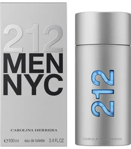 CAROLINA HERRERA 212 MEN EAU DE TOILETTE 100ML VAPORIZADOR