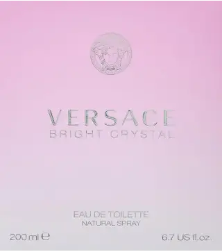 VERSACE BRIGHT CRYSTAL EAU DE TOILETTE 200ML VAPORIZADOR
