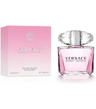 VERSACE BRIGHT CRYSTAL EAU DE TOILETTE 200ML VAPORIZADOR