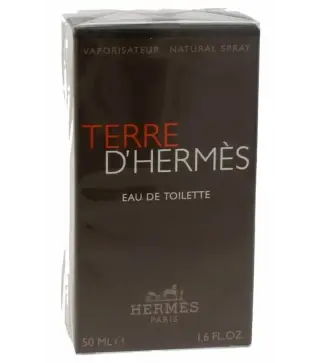 HERMES PARIS TERRE D'HERMES EAU DE TOILETTE 50ML VAPORIZADOR