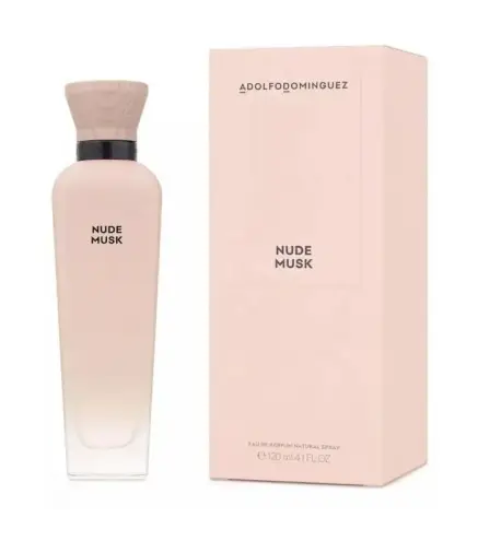 ADOLFO DOMINGUEZ NUDE MUSK EAU DE PARFUM 120ML VAPORIZADOR