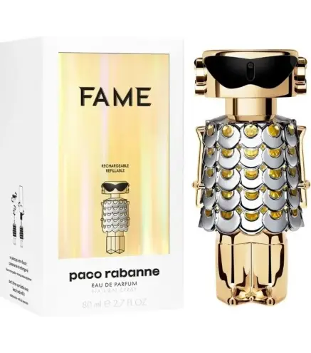 PACO RABANNE FAME EAU DE PARFUM RECARGABLE 80ML VAPORIZADOR
