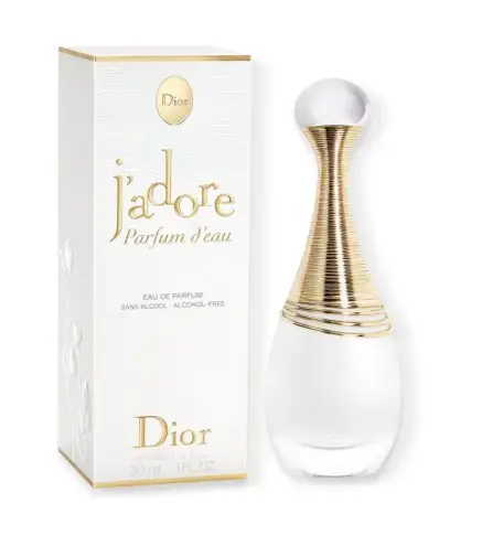 DIOR J'ADORE PARFUM D'EAU EAU DE PARFUM SIN ALCOHOL 30ML VAPORIZADOR