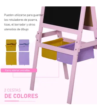 Pizarra Infantil Caballete