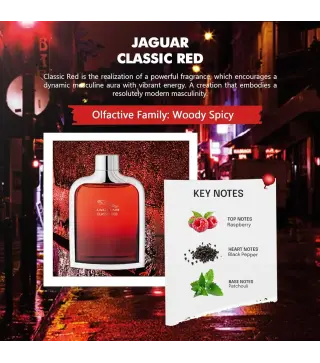 JAGUAR CLASSIC RED EAU DE TOILETTE 100ML VAPORIZADOR