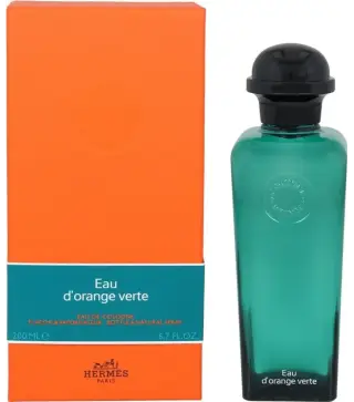 HERMES PARIS EAU D'ORANGE VERTE EAU DE COLOGNE 200ML VAPORIZADOR