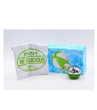 DONNA KARAN DKNY BE DELICIOUS EAU DE PARFUM 30ML VAPORIZADOR + PELOTA PLAYA 1U.